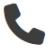 Icon of a telephone handset.